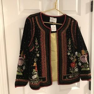 Velvet by Graham & Spencer Jacket India SZ L NWT